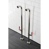 image:imageKingston Brass AE810S6DKL Concord Freestanding Tub Supply Line Polished Nickel