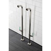 image:imageKingston Brass AE810S6DKL Concord Freestanding Tub Supply Line Polished Nickel