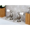 image:imageKingston Brass CC5L2 Basin Faucet 1 CCPL2CSC 1 CCPL2CSH Polished BrassBrushed Nickel