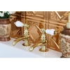 image:imageKingston Brass CC5L2 Basin Faucet 1 CCPL2CSC 1 CCPL2CSH Polished BrassPolished Brass