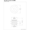 image:imageKingston Brass DLL203 Brass Lift amp Lock Tub Drain Antique Brass