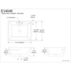 image:imageKingston Brass EV4049 Fauceture Forte Vitreous China Bathroom Vessel WhiteWhite