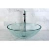 image:imageKingston Brass EVSPCC1 Fauceture Tempered Glass Bathroom Vessel Crystal Clear