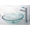image:imageKingston Brass EVSPCC1 Fauceture Tempered Glass Bathroom Vessel Crystal Clear