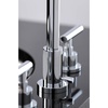 image:imageKingston Brass FSC8921CML Manhattan Widespread Bathroom Faucet with PopUp Drain Polished Chrome