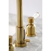 image:imageKingston Brass FSC8933DPL Paris Widespread Bathroom Faucet with PopUp Drain Brushed BrassBrushed Brass