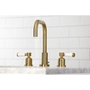 image:imageKingston Brass FSC8933DPL Paris Widespread Bathroom Faucet with PopUp Drain Brushed BrassBrushed Brass