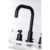 image:imageKingston Brass FSC8933DPL Paris Widespread Bathroom Faucet with PopUp Drain Brushed BrassOil Rubbed Bronze