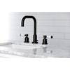 image:imageKingston Brass FSC8933DPL Paris Widespread Bathroom Faucet with PopUp Drain Brushed BrassOil Rubbed Bronze