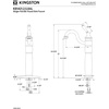 image:imageKingston Brass KB1422AL Heritage Vessel Sink Faucet 618 Polished BrassPolished Brass