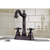image:imageKingston Brass KB1492BEX 4 Centerset bar Faucet Polished Brass 434 In Spout ReachOil Rubbed Bronze