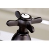 image:imageKingston Brass KB1492BEX 4 Centerset bar Faucet Polished Brass 434 In Spout ReachPolished Chrome