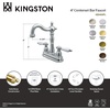 image:imageKingston Brass KB1495PL Bar Faucet Without PopUp Rod 434 inch in Spout Reach Oil Rubbed BronzeOil Rubbed Bronze