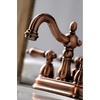 image:imageKingston Brass KB160ALAC Heritage 4 in Centerset Bathroom Faucet Antique CopperAntique Copper