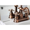 image:imageKingston Brass KB160ALAC Heritage 4 in Centerset Bathroom Faucet Antique CopperAntique Copper