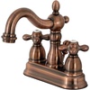 image:imageKingston Brass KB160ALAC Heritage 4 in Centerset Bathroom Faucet Antique CopperAntique Copper