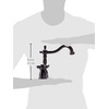 image:imageKingston Brass KB1972AX Heritage Widespread Lavatory Faucet Polished Brass 8Inch Adjustable CenterOil Rubbed Bronze