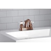 image:imageKingston Brass KB5611PX Restoration 4Inch Centerset Lavatory Faucet Polished ChromeAntique Copper