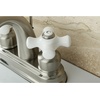 image:imageKingston Brass KB5611PX Restoration 4Inch Centerset Lavatory Faucet Polished ChromePolished Brass
