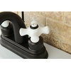 image:imageKingston Brass KB5611PX Restoration 4Inch Centerset Lavatory Faucet Polished ChromePolished Brass