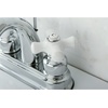image:imageKingston Brass KB5611PX Restoration 4Inch Centerset Lavatory Faucet Polished ChromePolished Brass