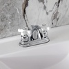 image:imageKingston Brass KB5611PX Restoration 4Inch Centerset Lavatory Faucet Polished ChromePolished Chrome