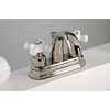 image:imageKingston Brass KB5611PX Restoration 4Inch Centerset Lavatory Faucet Polished ChromePolished Nickel
