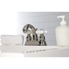 image:imageKingston Brass KB5611PX Restoration 4Inch Centerset Lavatory Faucet Polished ChromePolished Nickel
