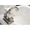 image:imageKingston Brass KB5611PX Restoration 4Inch Centerset Lavatory Faucet Polished ChromePolished Nickel
