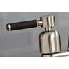 image:imageKingston Brass KB8497DKL Kaiser TwoHandle 2Hole Deck Mount Bar Faucet in Brushed BrassBrushed Nickel
