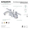 image:imageKingston Brass KB8951DL MiniWidespread Bathroom Faucet Polished ChromePolished Brass