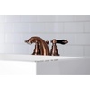 image:imageKingston Brass KB956AKLPN Duchess Widespread Bathroom Faucet with Plastic PopUp Polished NickelAntique Copper
