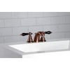 image:imageKingston Brass KB956AKLPN Duchess Widespread Bathroom Faucet with Plastic PopUp Polished NickelAntique Copper