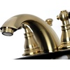 image:imageKingston Brass KB956AKLPN Duchess Widespread Bathroom Faucet with Plastic PopUp Polished NickelBrushed Brass