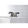 image:imageKingston Brass KB956AKLPN Duchess Widespread Bathroom Faucet with Plastic PopUp Polished NickelBrushed Nickel