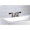 image:imageKingston Brass KB956AKLPN Duchess Widespread Bathroom Faucet with Plastic PopUp Polished NickelBrushed Nickel