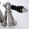 image:imageKingston Brass KB956AKLPN Duchess Widespread Bathroom Faucet with Plastic PopUp Polished NickelBrushed Nickel