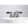 image:imageKingston Brass KB956AKLPN Duchess Widespread Bathroom Faucet with Plastic PopUp Polished NickelBrushed Nickel
