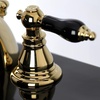 image:imageKingston Brass KB956AKLPN Duchess Widespread Bathroom Faucet with Plastic PopUp Polished NickelPolished Brass