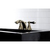 image:imageKingston Brass KB956AKLPN Duchess Widespread Bathroom Faucet with Plastic PopUp Polished NickelPolished Brass