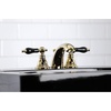 image:imageKingston Brass KB956AKLPN Duchess Widespread Bathroom Faucet with Plastic PopUp Polished NickelPolished Brass