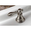 image:imageKingston Brass KB982ACL American Classic Widespread Bathroom Faucet with Retail PopUp Polished BrassBrushed Nickel