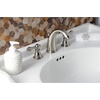 image:imageKingston Brass KB982ACL American Classic Widespread Bathroom Faucet with Retail PopUp Polished BrassBrushed Nickel