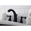 image:imageKingston Brass KB982ACL American Classic Widespread Bathroom Faucet with Retail PopUp Polished BrassMatte Black