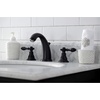 image:imageKingston Brass KB982ACL American Classic Widespread Bathroom Faucet with Retail PopUp Polished BrassMatte Black