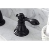 image:imageKingston Brass KB982ACL American Classic Widespread Bathroom Faucet with Retail PopUp Polished BrassMatte Black
