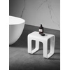 image:imageKingston Brass KBSSA171416 Descanso Solid Surface Bathroom Stool Matte White