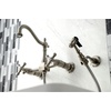 image:imageKingston Brass KS1268AXBS Heritage Wall Mount Kitchen Faucet Sprayer Brushed NickelBrushed Nickel