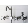 image:imageKingston Brass KS1268AXBS Heritage Wall Mount Kitchen Faucet Sprayer Brushed NickelBrushed Nickel