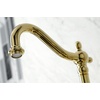 image:imageKingston Brass KS1268AXBS Heritage Wall Mount Kitchen Faucet Sprayer Brushed NickelPolished Brass